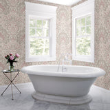 A-Street Prints 2793-24734 Garden of Eden Pink Damask Wallpaper