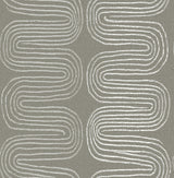 A-Street Prints 2793-24740 Zephyr Brown Abstract Stripe Wallpaper