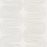 A-Street Prints 2793-24742 Zephyr Grey Abstract Stripe Wallpaper