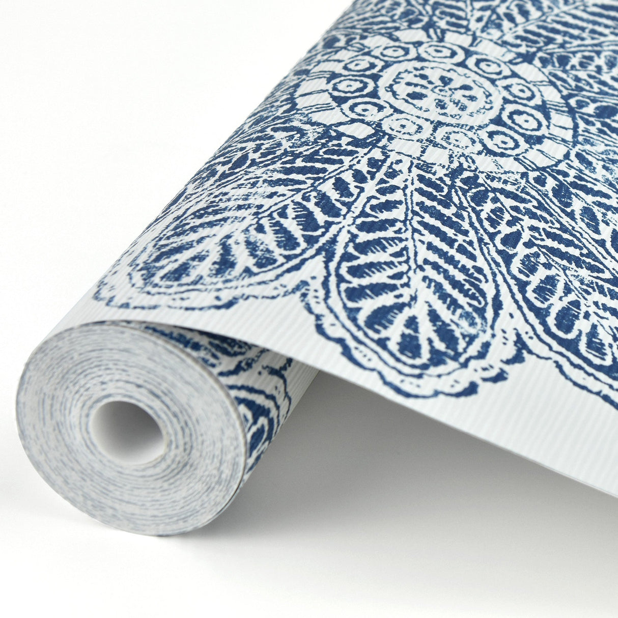 A-Street Prints 2793-24744 Sol Indigo Medallion Wallpaper