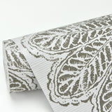 A-Street Prints 2793-24748 Sol Espresso Medallion Wallpaper