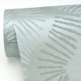 A-Street Prints 2793-87324 Feliz Seafoam Beaded Ogee Wallpaper