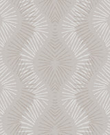 A-Street Prints 2793-87325 Feliz Champagne Beaded Ogee Wallpaper