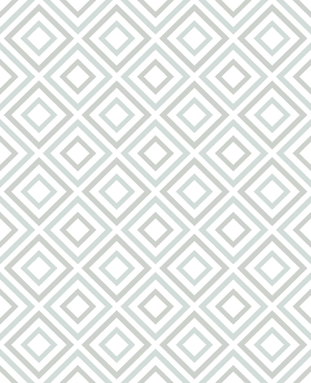 Advantage 2809-87700 Horus Seafoam Diamond Geo Wallpaper