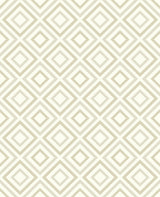 Advantage 2809-87702 Horus Champagne Diamond Geo Wallpaper