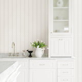 Advantage 2809-IH20015 Taylor Light Grey Diamond Wallpaper