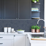 Advantage 2809-LH01634 Thompson Navy Key Wallpaper