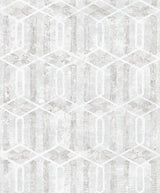 Advantage 2809-SH01061 Stormi Light Grey Geometric Wallpaper