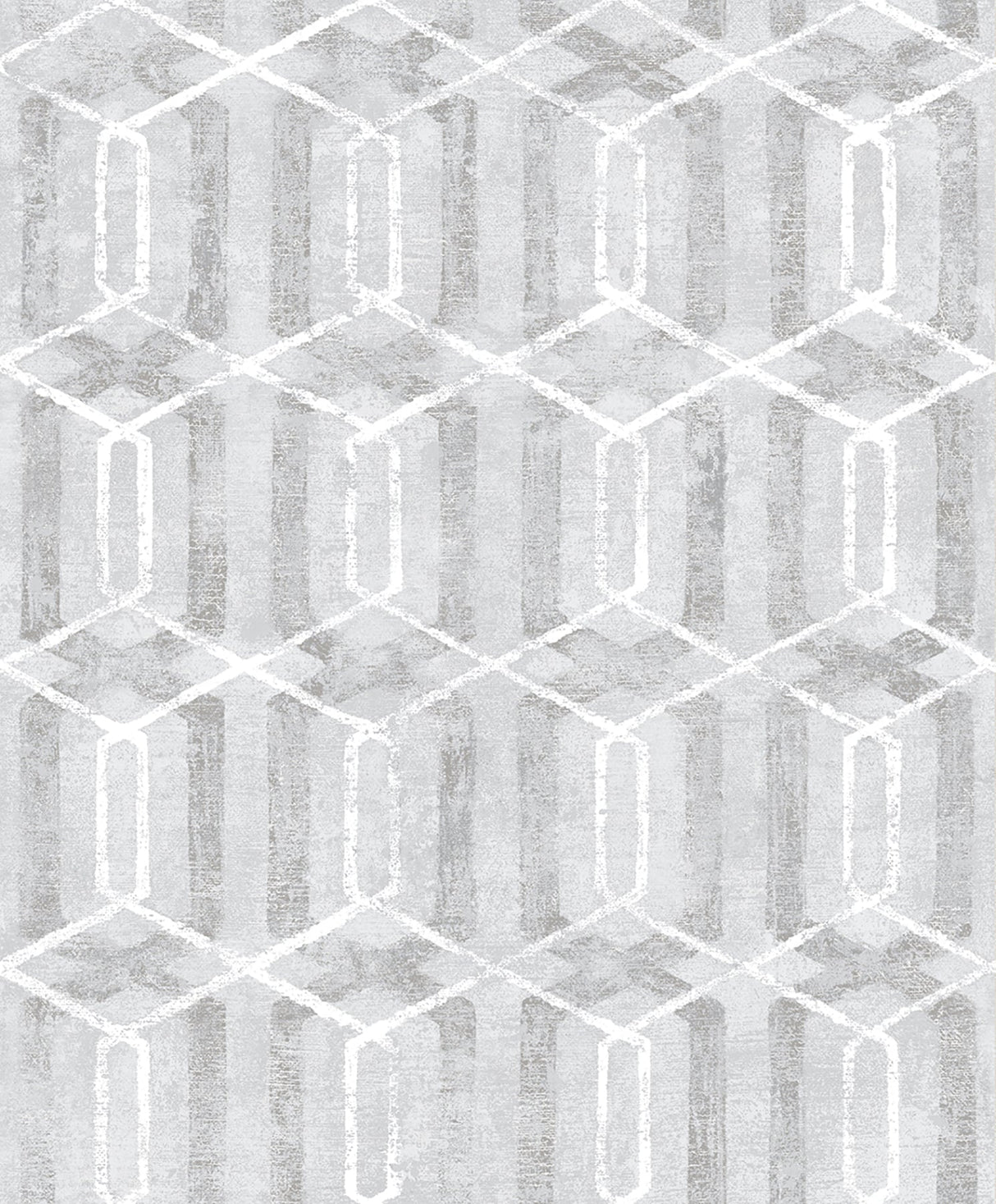 Advantage 2809-SH01062 Stormi Grey Geometric Wallpaper