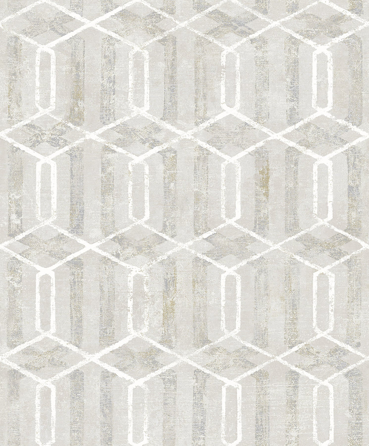 Advantage 2809-SH01063 Stormi Cream Geometric Wallpaper