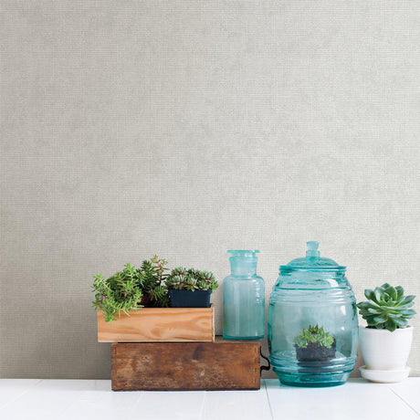 Advantage 2809-SH01254 Nina Ivory Texture Wallpaper