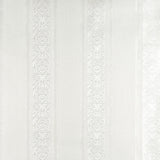 Advantage 2810-BLW10801 Mackenzie White Stripe Wallpaper