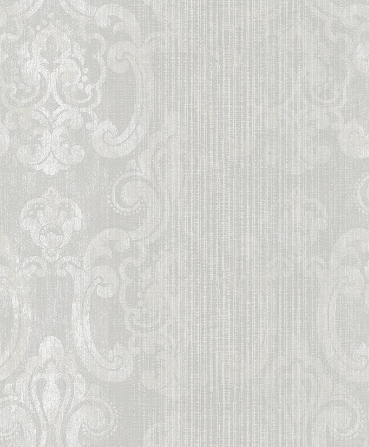 Advantage 2810-SH01042 Ariana Pearl Striped Damask Wallpaper