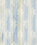 Advantage 2810-SH01126 Alison Blue Damask Motif  Wallpaper