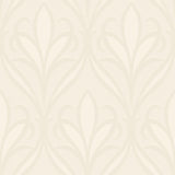 Advantage 2810-XSS0501 Vivian Off-White Nouveau Damask Wallpaper