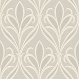 Advantage 2810-XSS0504 Vivian Dove Nouveau Damask Wallpaper