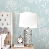 Advantage 2811-24576 Carolyn Light Blue Dandelion Wallpaper