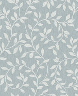 Advantage 2811-87724 Torrey Light Blue Leaf Trail Wallpaper