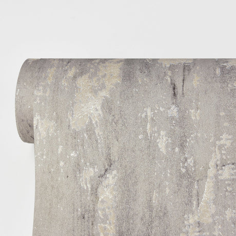 Advantage 2811-BLW10405 Lindens Grey Wood Wallpaper