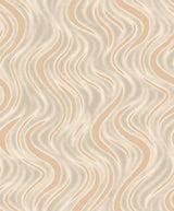 Advantage 2811-JY10304 Roxie Orange Wave Wallpaper