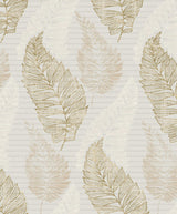 Advantage 2811-JY11404 Rosemary Khaki Leaf Wallpaper