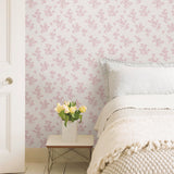 Advantage 2811-LV04202 Pothos Pink Toss Wallpaper