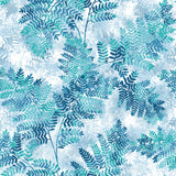 Advantage 2811-LV04350 Cyathea Blue Fern Wallpaper