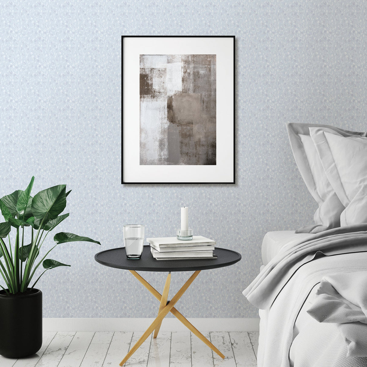 Advantage 2811-LV04703 Vervain Mint Bud Wallpaper