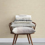 Advantage 2812-AR40108 Ashleigh Neutral Linen Texture Wallpaper