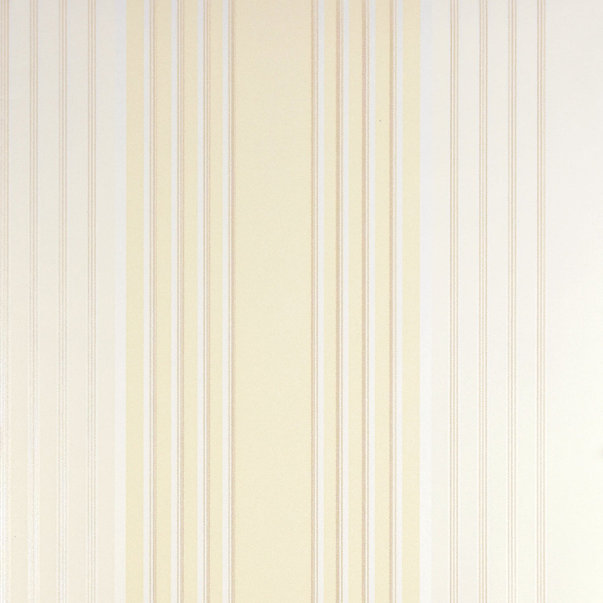 Advantage 2812-BLW10202 Vickie Light Yellow Stripe Wallpaper