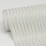 Advantage 2812-IH18401B Lily Taupe Stripe Wallpaper