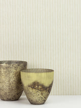 Advantage 2812-IH18403B Lily Beige Stripe Wallpaper