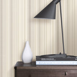 Advantage 2812-LH00719 Morgen Gold Stripe Wallpaper