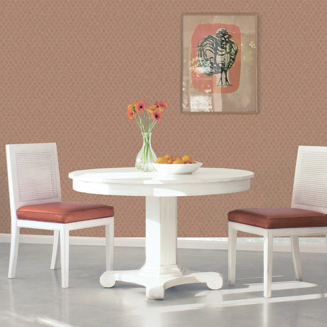 Advantage 2812-XSS0206 Zoey Rust Harlequin Texture Wallpaper