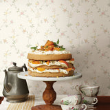 Advantage 2813-24987 Sameulsson Eggshell Small Floral Trail Wallpaper