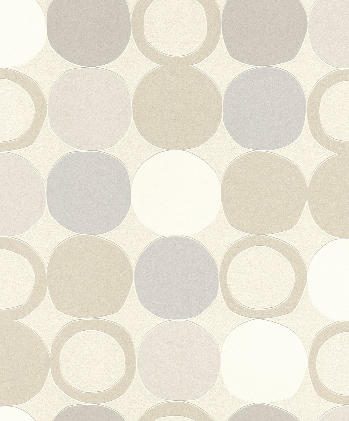 Advantage 2813-805109 Beard Light Grey Geometric Wallpaper