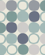Advantage 2813-805130 Beard Blue Geometric Wallpaper