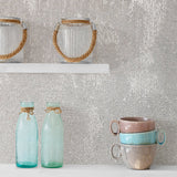 Advantage 2813-M1386 Sanchez Silver Texture Wallpaper