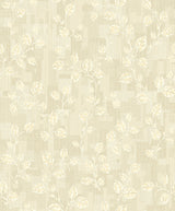 Advantage 2813-SA1-1031 Child Cream Leaf Patchwork Wallpaper