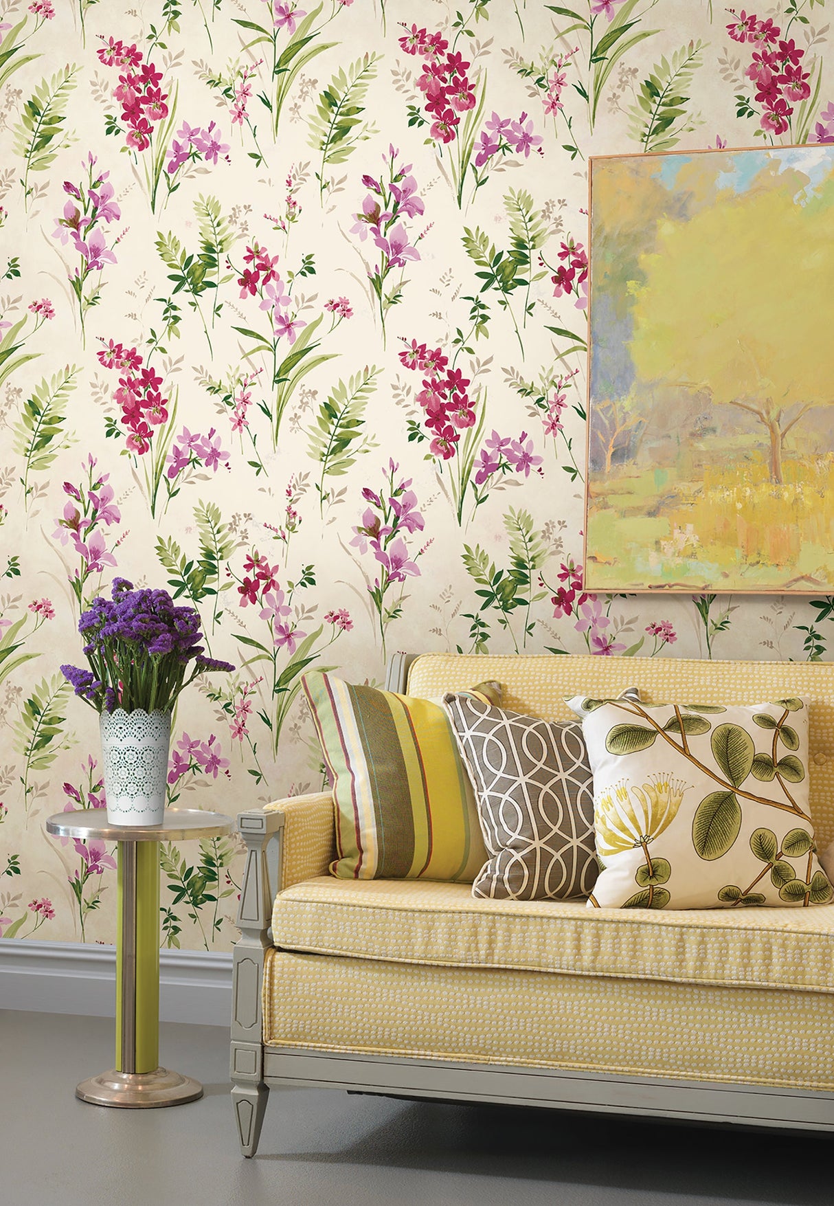 Advantage 2814-21627 Turner Multicolor Watercolor Floral Wallpaper