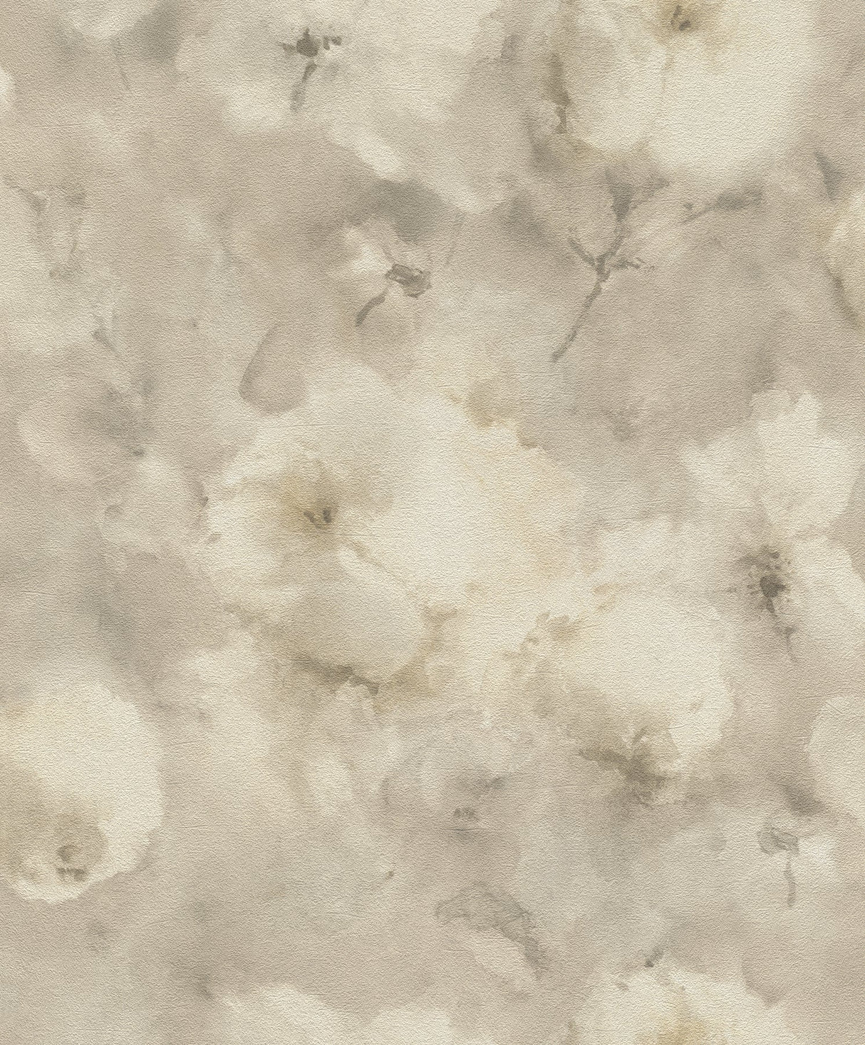 Advantage 2814-467352 Innocent Beige Watercolor Floral Wallpaper