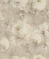 Advantage 2814-467352 Innocent Beige Watercolor Floral Wallpaper