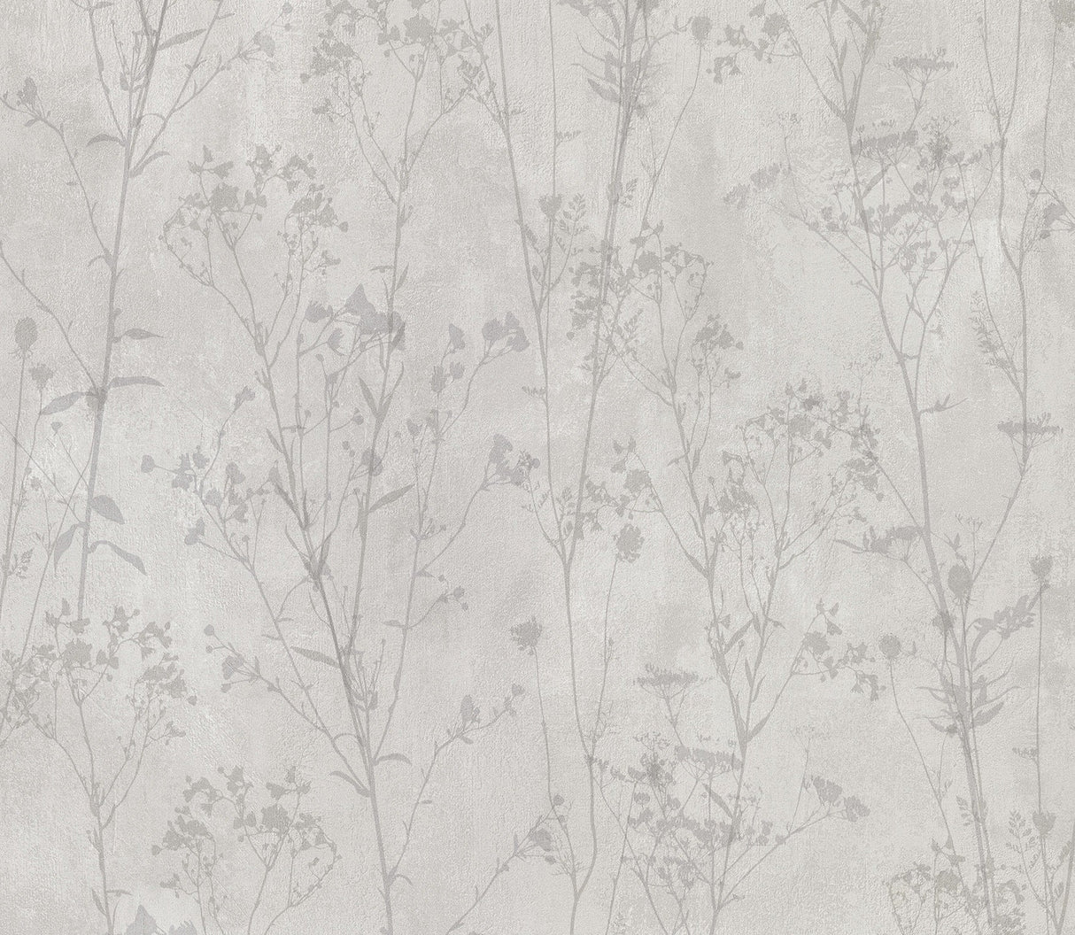 Advantage 2814-802023 Tanner Grey Floral Silhouette Wallpaper
