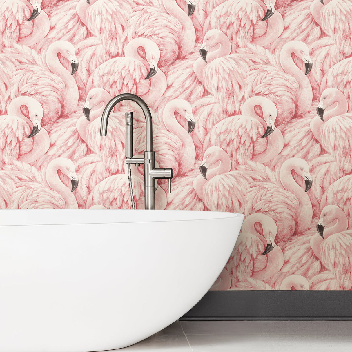 Advantage 2814-803204 Horace Light Pink Flamingos Wallpaper