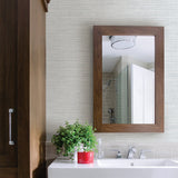 Advantage 2814-MKE-3101 Zora Light Blue Linen Texture Wallpaper