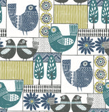 A-Street Prints 2821-25114 Hennika Multicolor Patchwork Wallpaper
