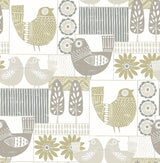 A-Street Prints 2821-25116 Hennika Grey Patchwork Wallpaper