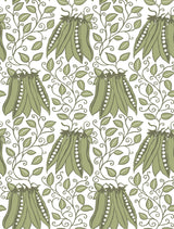 A-Street Prints 2821-25120 Peas in a Pod Olive Garden Wallpaper