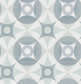 A-Street Prints 2821-25132 Ellis Teal Geometric Wallpaper