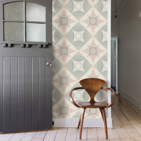 A-Street Prints 2821-25136 Ellis Multicolor Geometric Wallpaper